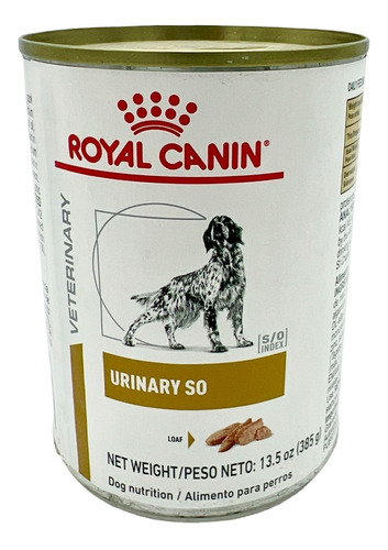 Lata De Urinary So Royal Canin Canine Para Perro Adulto 385g