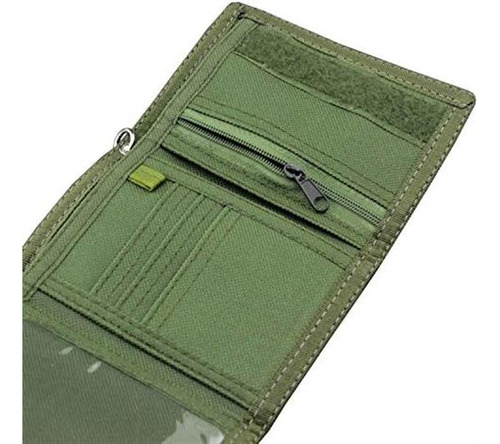 Army Fans Star Trifold Wallet Card Holder Monedero Y Cadena