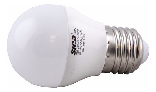 Lámpara Led Sica 7w - Clásica - Luz Fría - Bajo Consumo Color de la luz Blanco frío