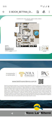 Imagem 13 de 15 de Lançamento Quadra Da Praia Piratininga Varanda Gourmet 2 Quartos Lazer - 485