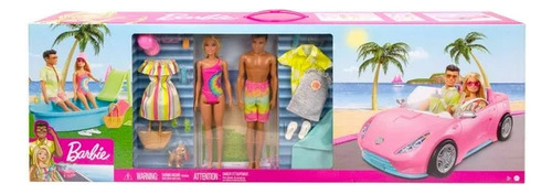 Set De Juego Barbie Paseo Con Amigas