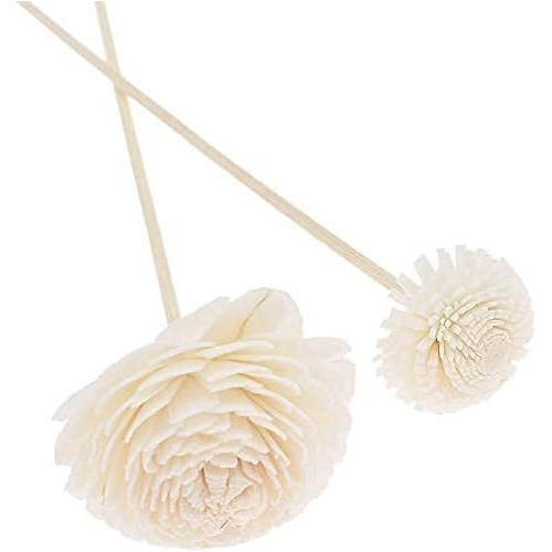 Juego De 10 Varillas Difusoras De Flores, Varillas De M...