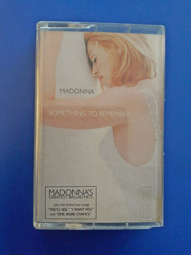 Cassette Tape Madonna - Something To Remember