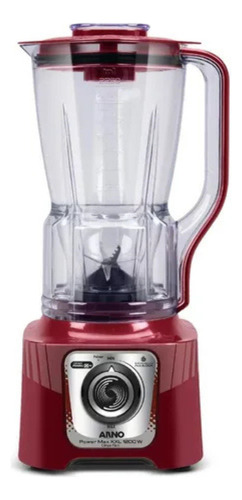 Liquidificador Arno Power Max Xxl 1200w Carmim Ln86 Carmim