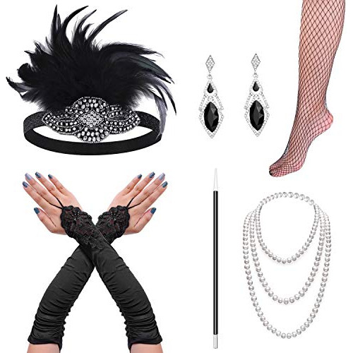 Accesorios De Aleta 1920s Gatsby Accesorios Mujeres Inc...