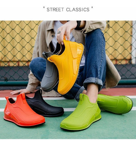 Zapatos Impermeables Al Aire Libre De Moda Botas De Lluvia