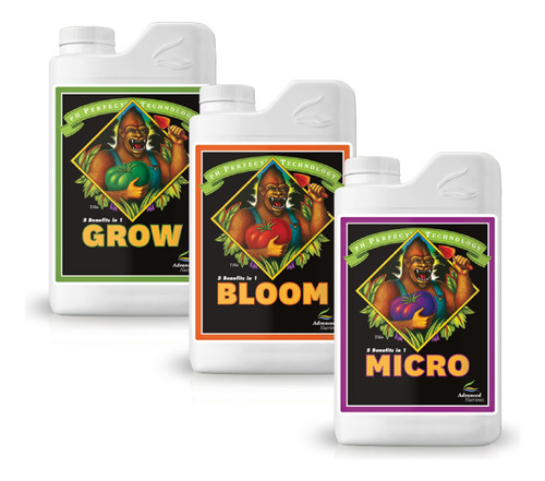Advanced Nutrients Micro Grow Bloom 1000ml Ph Perfect