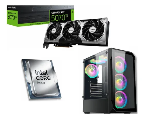 Pc Gamer Render Core Ultra 7 Rtx16gb Ddr5 32gb Nvme 1tb 850w