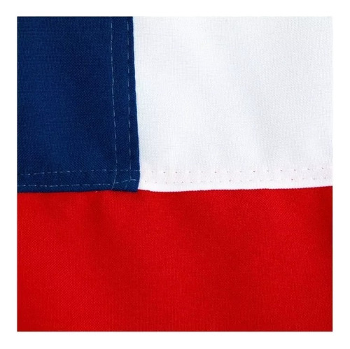 Bandera Chilena 100 X 150 Cms Tela Bordada Reforzada