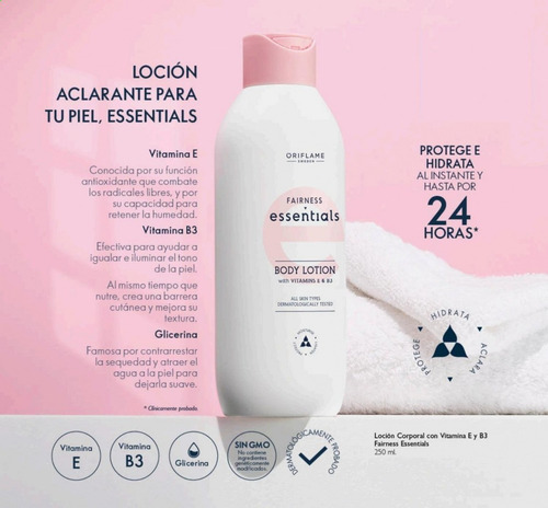 Imagen 7 de 10 de Set Aclarante/vitamina E Y B3, 4 Piezas Facial + Corporal