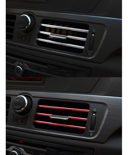 20x Azul + Rojo Micro Moldeado 20cm Interior Coche Vent