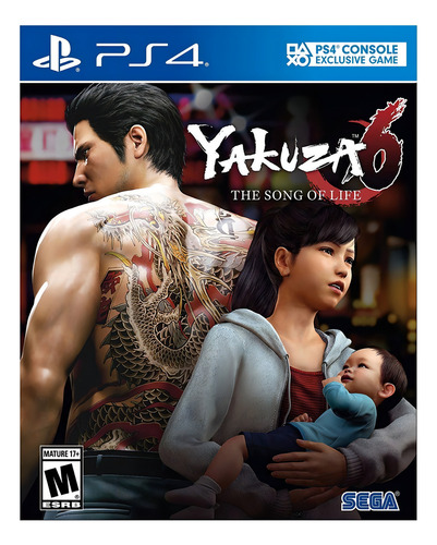 Yakuza 6 - A Canção da Vida Para Ps4