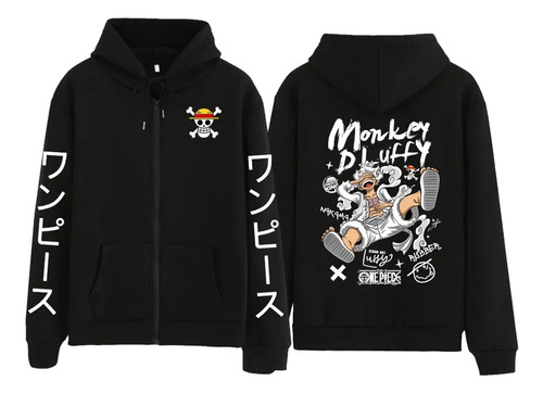 Sudadera Con Capucha Larga Con Manga De Abrigo 5 Gear Luffy?