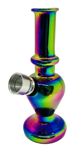 Bong De Vidrio Mini Atomic 12cm Rainbow