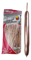 Comprar Globos 260 Latex Crome Largo Globologia Decoracion X 100u. 
