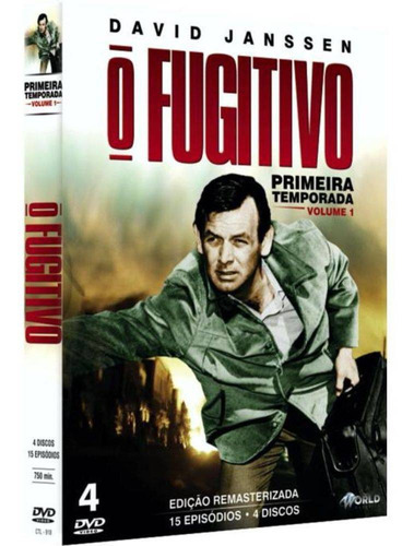 Box Dvd O Fugitivo Primeira Temporada Volume 1