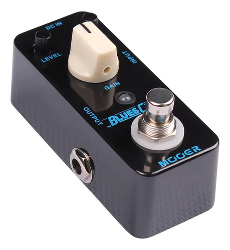 Pedal Efecto Mooer Blues Crab Micro Series Blues En Cuot Color Gris Oscuro