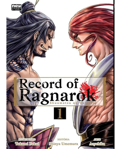 Mangá Record Of Ragnarok Volume 01° Lacrado New Pop