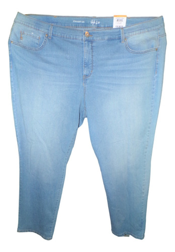 Pantalon Jeans Azul Mezclilla Claro  24w (44 ) Style & Co.