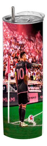 Termo Skinny Café 20 Oz - Lionel Messi Miami #39