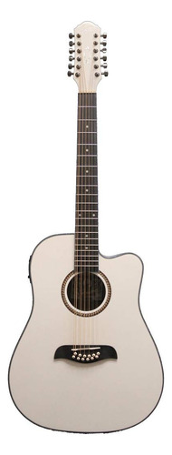 Oscar Schmidt Od312cewh Guitarra Eléctrica Acústica De 12.