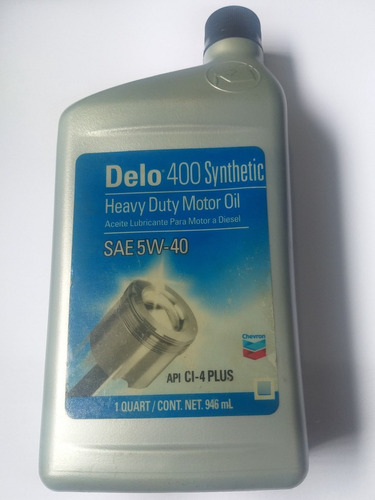 Aceite Sintetico Diesel Delo 400 5w40