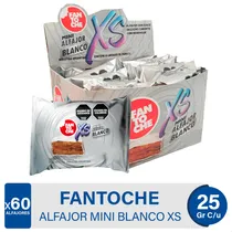 Comprar Alfajor Fantoche Xs Mini Chocolate Blanco - X3 Displays