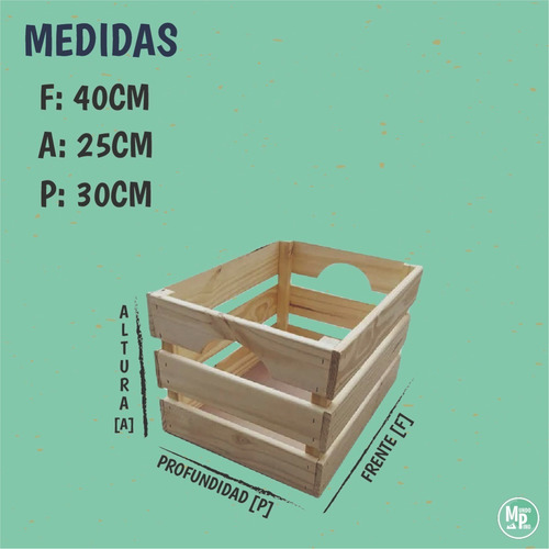 Imagen 2 de 7 de Cajones De Verduras Nuevos En Pino Somos Fabricantes
