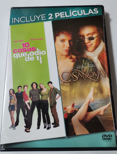 Dvd- 10 Cosas Que Odio De Ti / Casanova