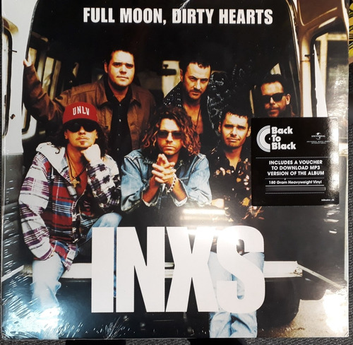 Vinilo Inxs (cure,u2, Depeche) Full Moon Dirty Hearts