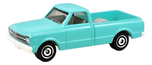 Matchbox Moving Parts Y Clásicos Autos Metal Varios Mod 1/64 019/2024 Chevrolet Chevy C10 1968 Turquesa