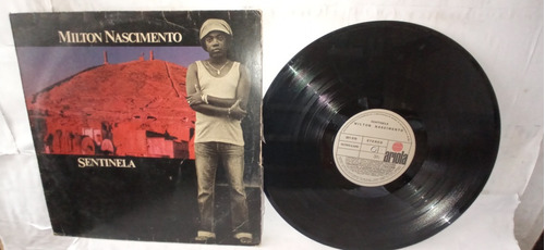 Lp Milton Nascimento Sentinela + Encarte Ler Mais 