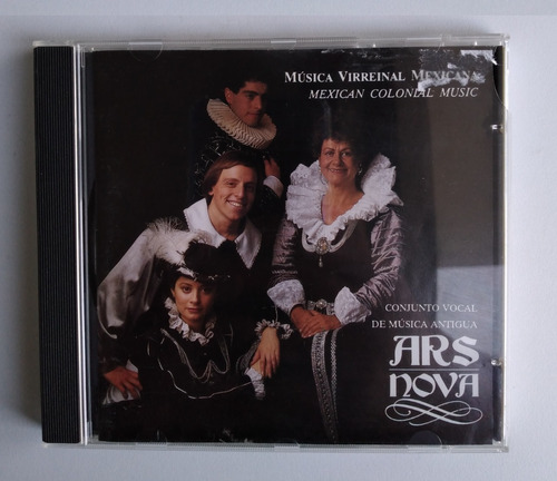 Ars Nova Cd Musica Virreinal Mexicana Cuarteto Vocal