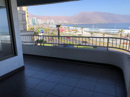 Estupendo Depto. Cond. Mar Egeo, Frente A Playa Brava, 120m2