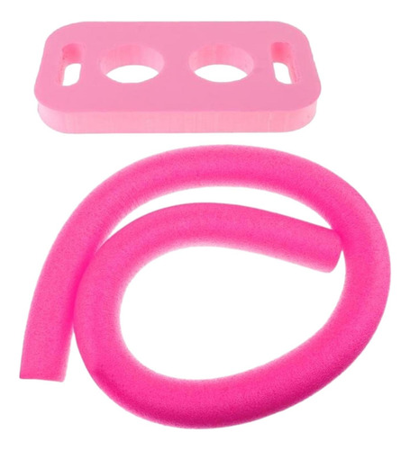 Fideos Flotantes Para Piscina Con Conector, Tubo Rosa