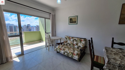 Imagem 6 de 17 de Praia Das Astúrias - Frente Para O Mar - 3 Dormitórios ( 1 Suíte ) - Reformado - Sala Para 3 Ambientes - Sacada - 1 Vaga De Garagem - Lazer - Ap05714 - 69226634