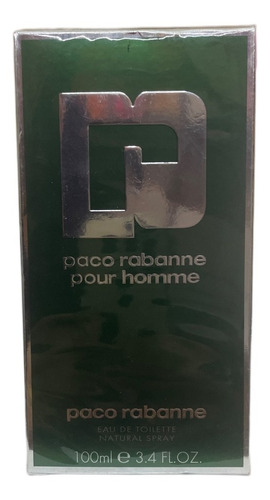 Paco Rabanne Pour Homme Eau De Toilette 100 ml Para  Hombre