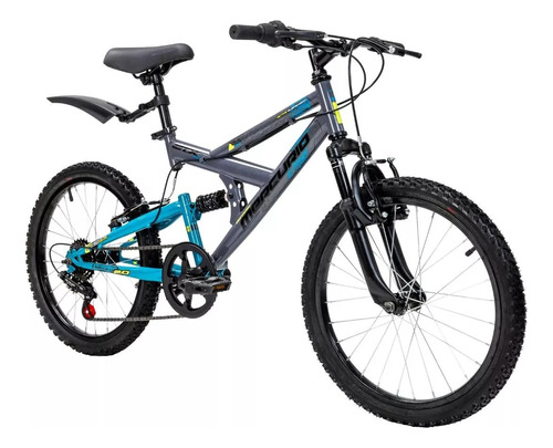 Bicicleta De Montaña Rodada 20 Mercurio Ztx Doble Suspension