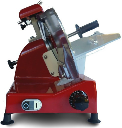 Imagen 3 de 5 de Cortadora Fiambre Nura 275 Mm Cuchilla Acero Inox Italiano