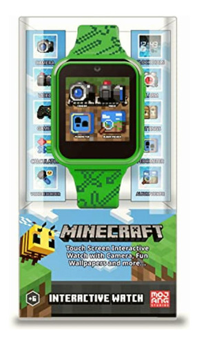 Minecraft Reloj Inteligente Interactivo Con Pantalla Táctil