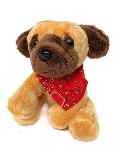 Perro Bullmastiff Peluche Muñeco Pañuelo Bandana Dalmata Paw
