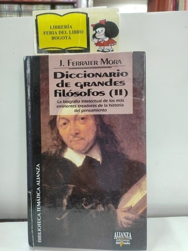 Filosofía - Diccionario De Grandes Filósofos T 2 - Ferrater 