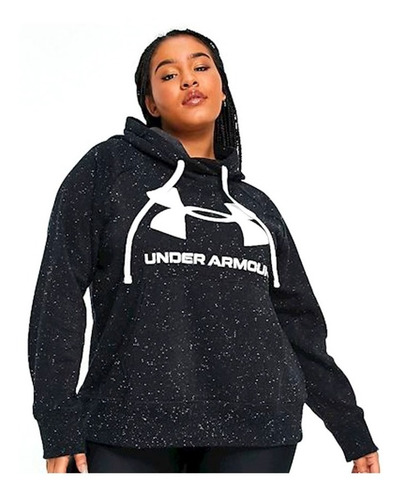 Polerón Mujer Talla Grande Under Armour Rival Fleece Logo 1362915-002