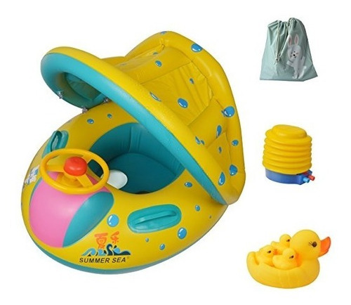 Flotador Inflable-piscina Anillo De La Natación Del Bebé Con