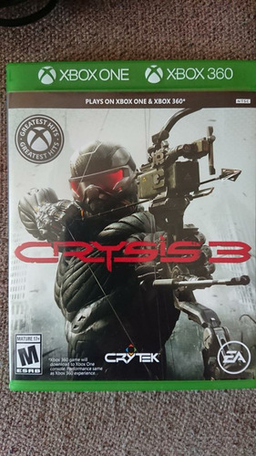 Juego Crysis 3 - Xbox 360 Y One (usado)