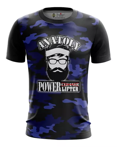 Camiseta Academia Dryfit Treino Anatoly Faxineiro Forte