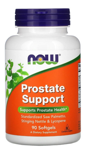 Now Foods Prostate Support Soporte/ Próstata 90softgels Sfn Sabor Sin sabor