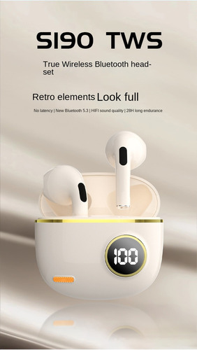 Auriculares Bluetooth Con Reducción De Ruido, Larga Duración
