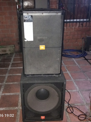 Sonido Profesional Completo Bajos 18 Medios De 15  Power Amp