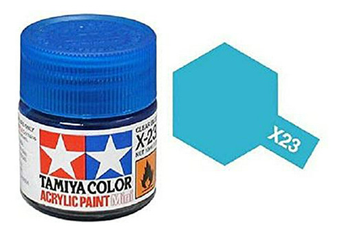 Modelos Tamiya X-23 Mini Pintura Acrílica, Azul Claro.